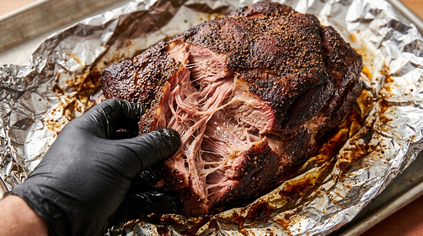 Pulled Pork Americano a Cottura Lenta in Forno