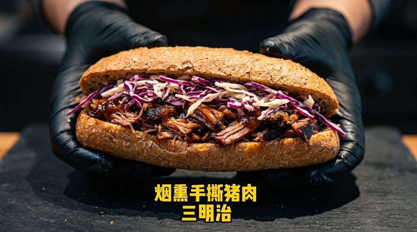 Il Panino Definitivo con Pulled Pork Affumicato