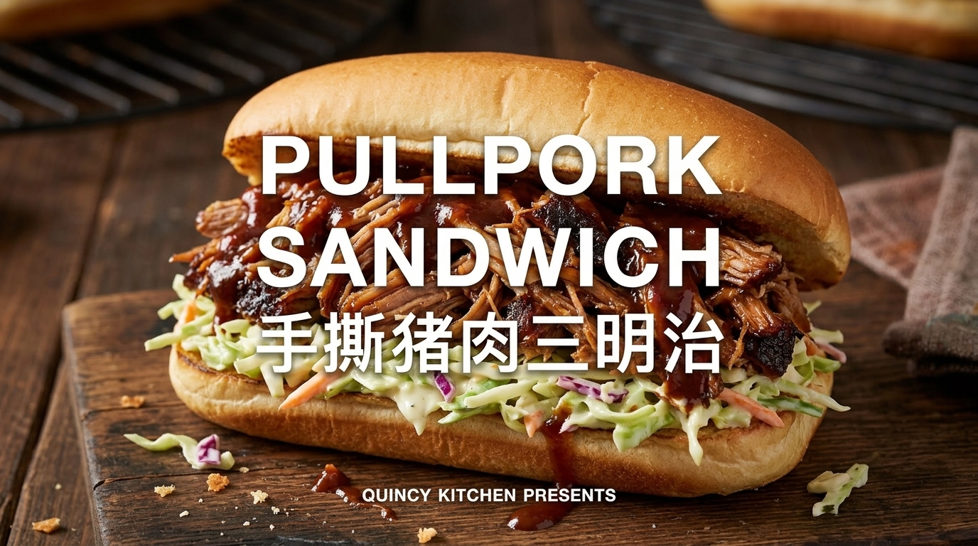 Panino Classico con Pulled Pork Affumicato