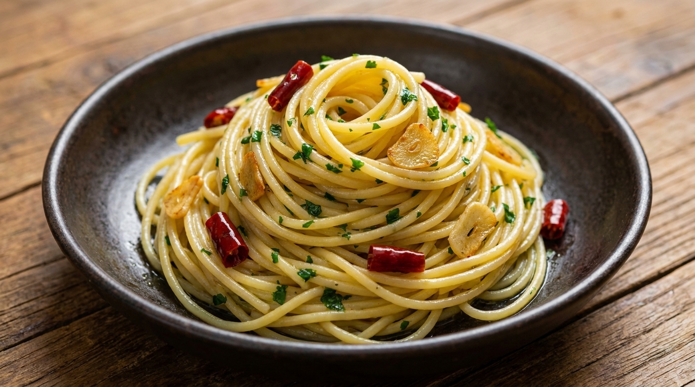 Spaghetti Aglio, Olio e Peperoncino