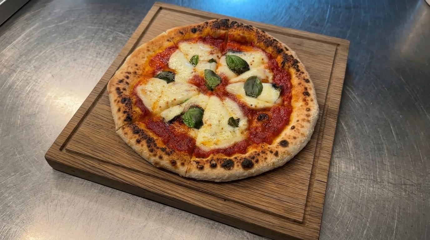 Pizza Margherita Classica con Mozzarella di Bufala