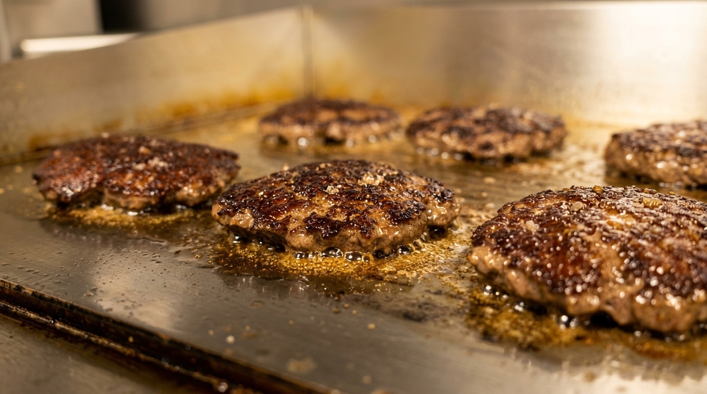 Hamburger di Manzo Perfetti in Padella