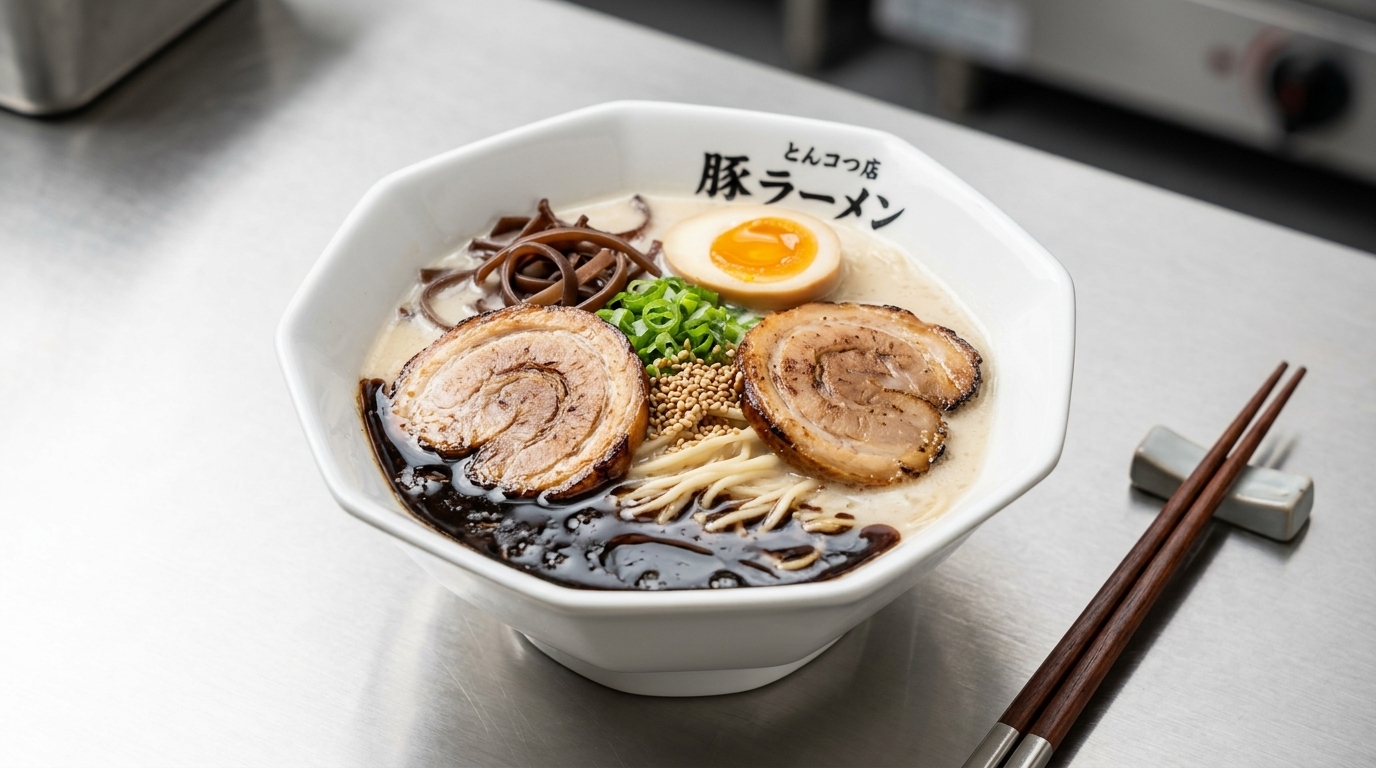 Olio all'Aglio Nero per Tonkotsu Ramen (Mayu)