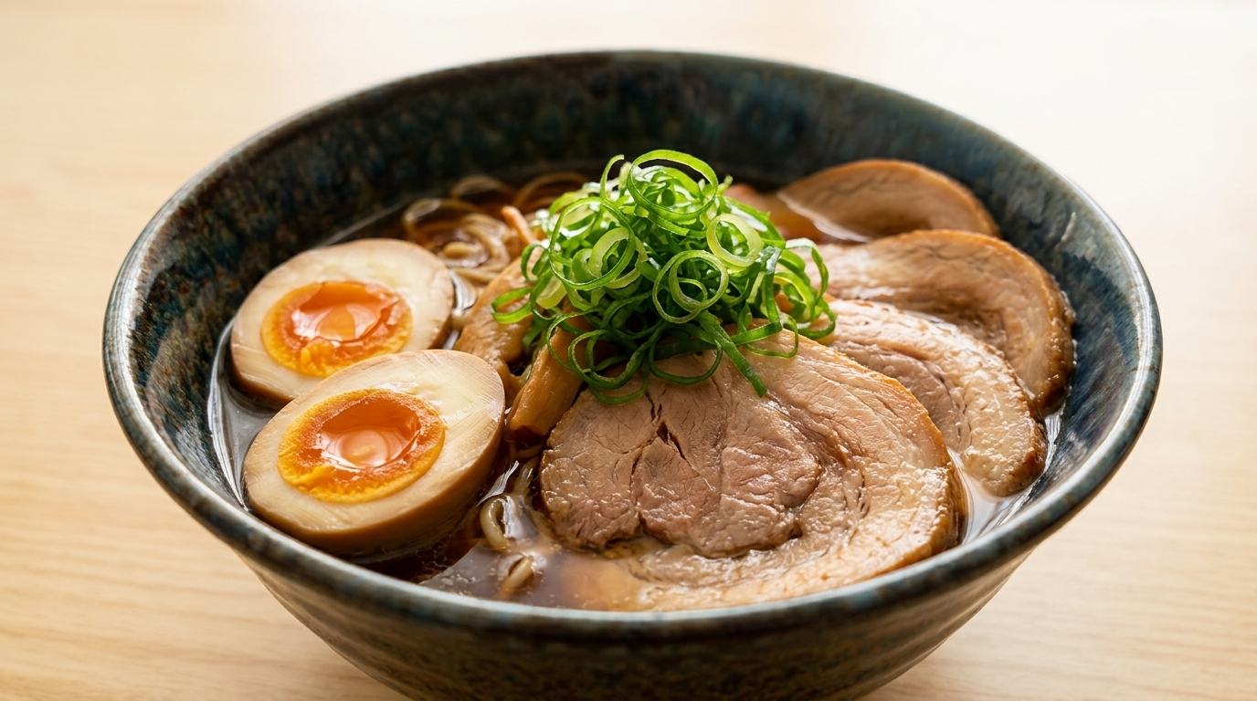 Autentico Shoyu Ramen Giapponese