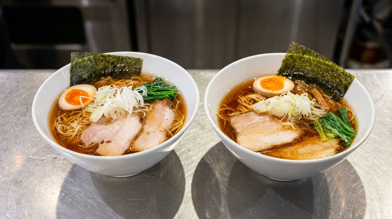Autentico Tokyo Shoyu Ramen (Ramen alla Salsa di Soia)