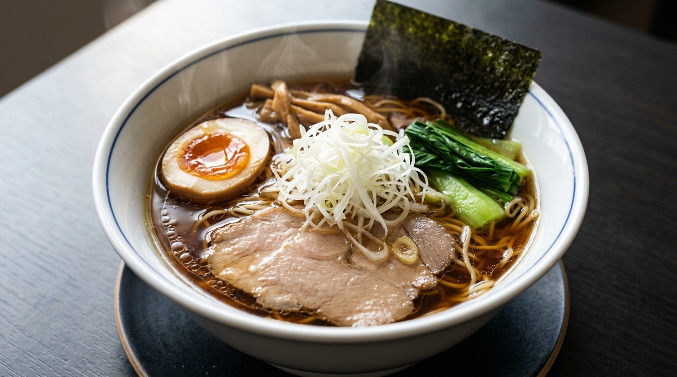 Ramen Shoyu di Tokyo: La Ricetta Originale Fatta in Casa