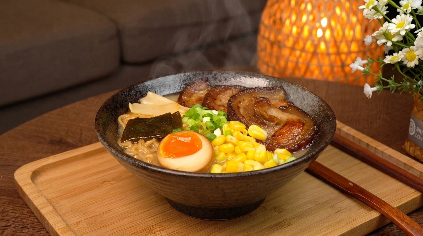 L'autentico Ramen Tonkotsu con Chashu fatto in casa