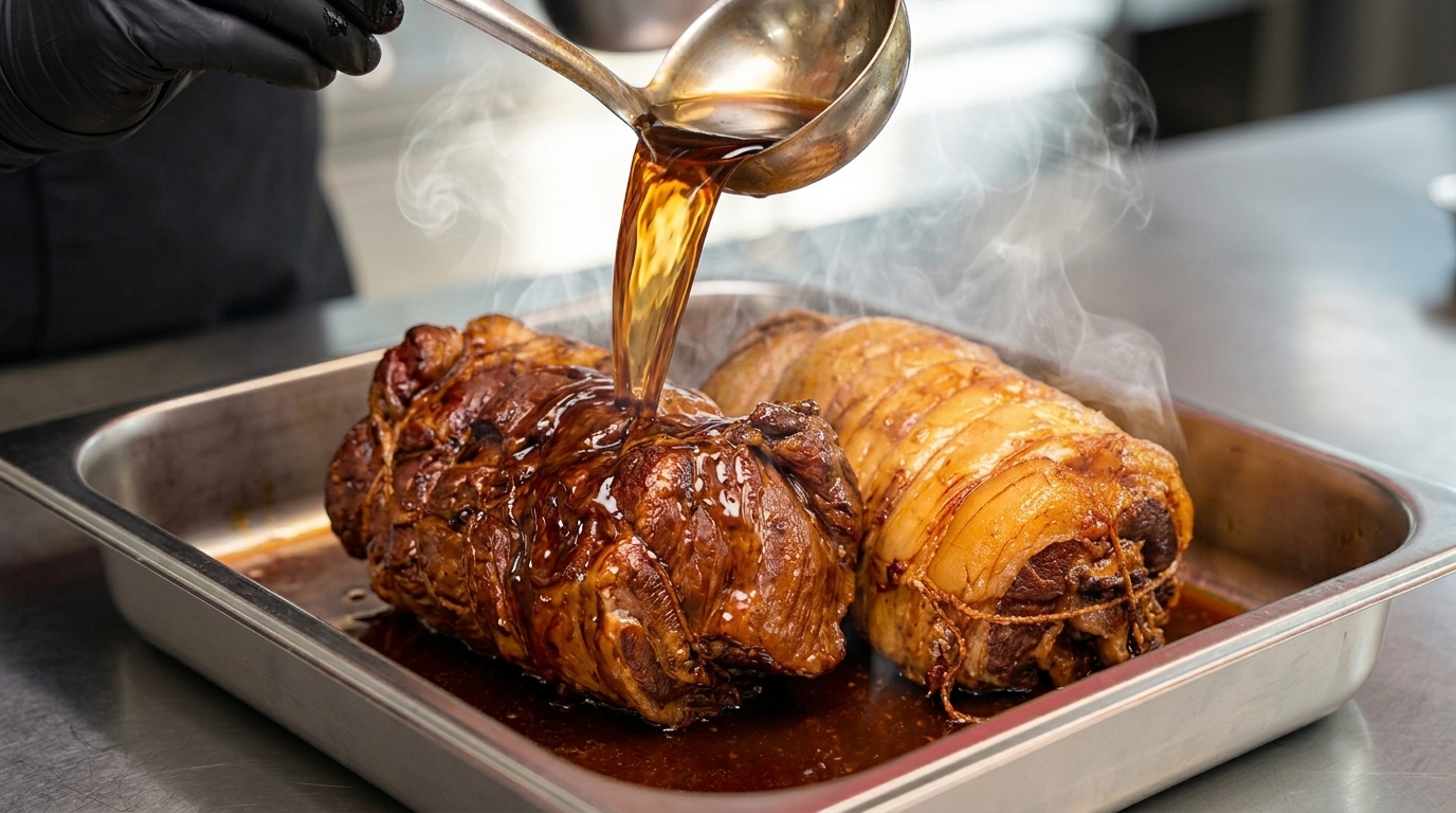 Salsa Chashu Professionale e Pancetta di Maiale Brasata