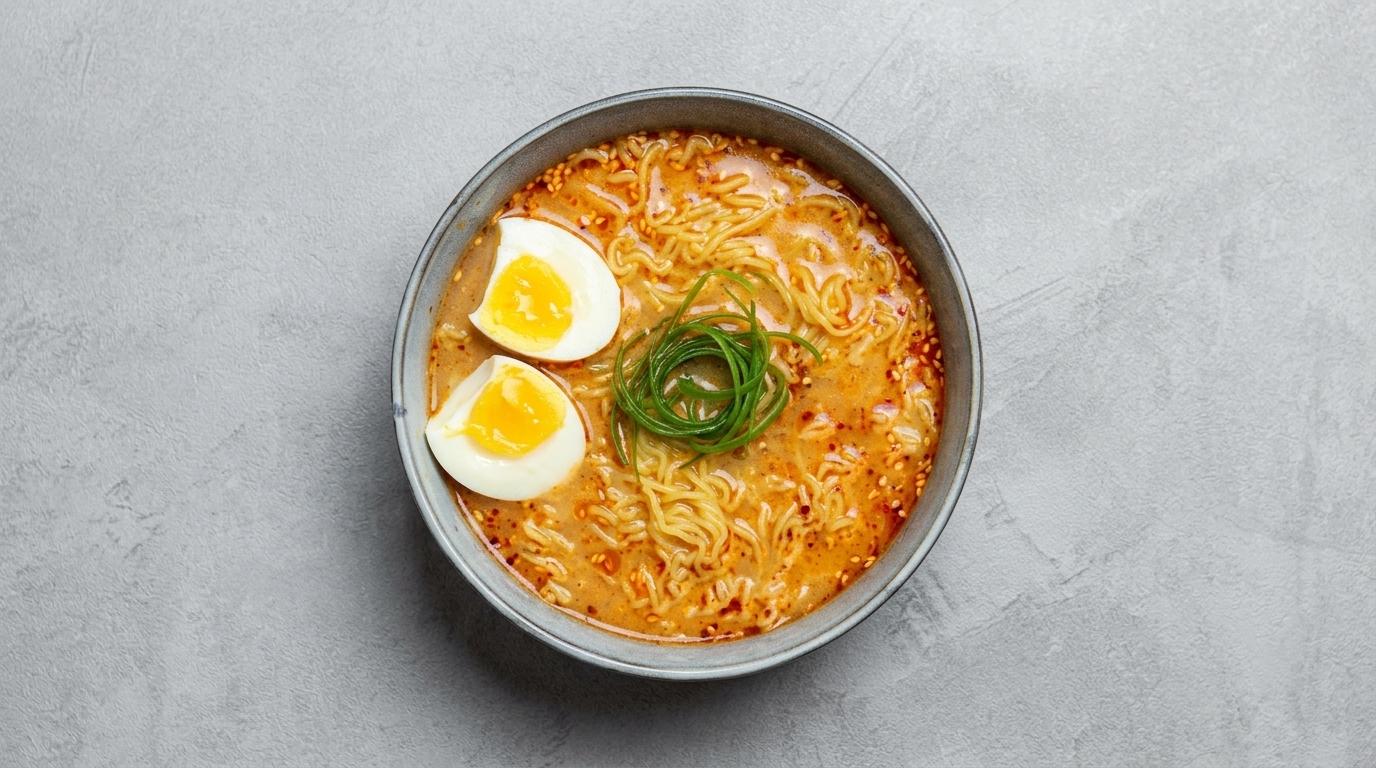 Ramen Piccante al Miso Fatto in Casa