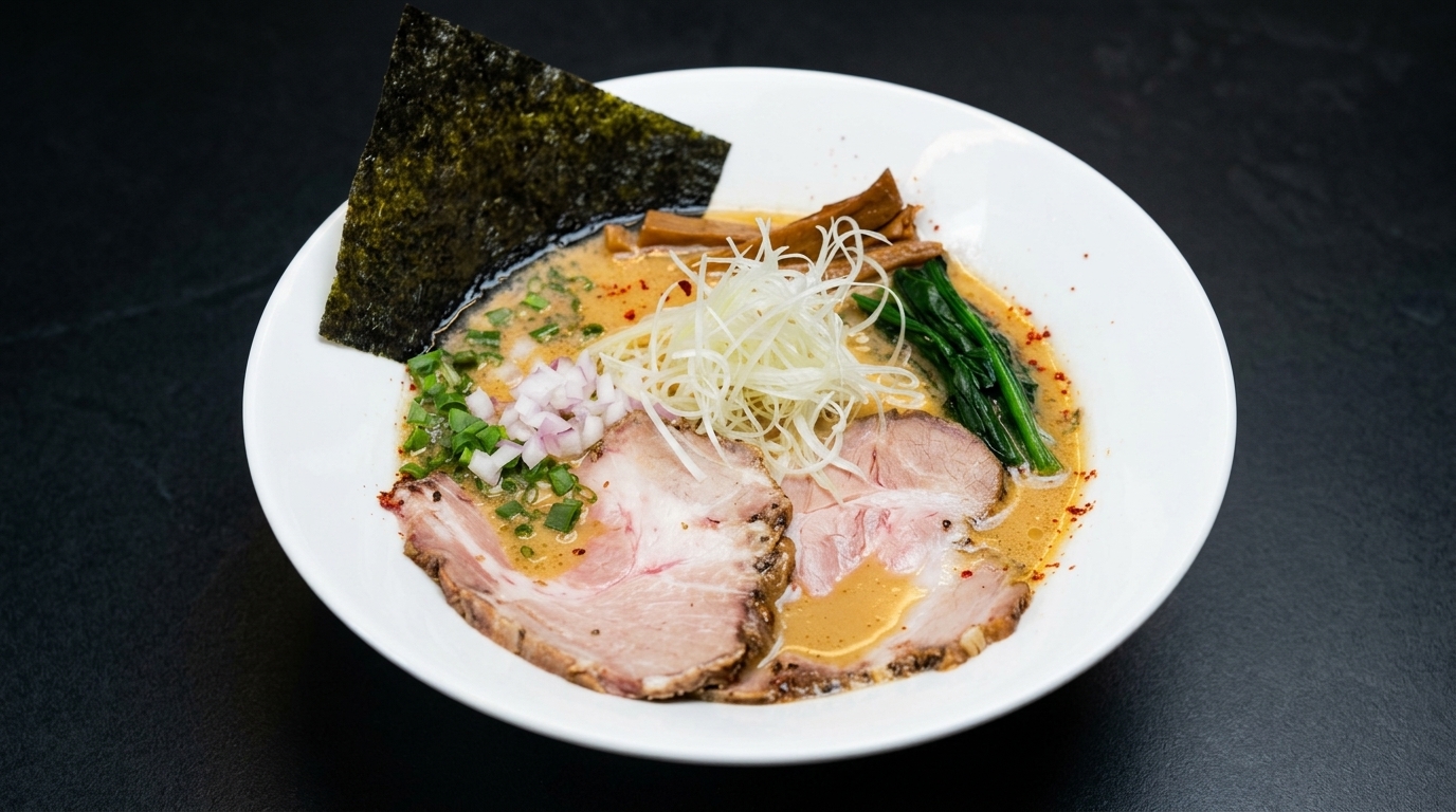 Ramen Miso Tonkotsu Ricco (Stile Crayon Shin-chan)