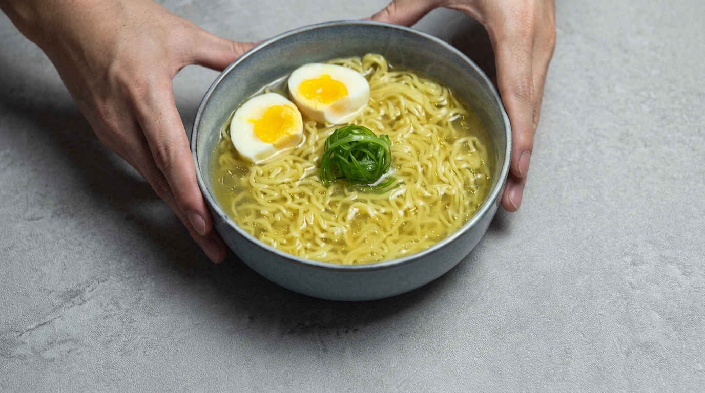 Shio Ramen Veloce Fatto in Casa (Ramen al Sale)