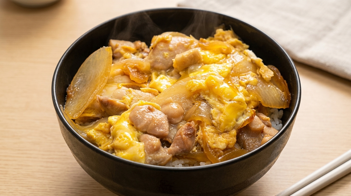 Oyakodon Classico Giapponese (Ciotola di Pollo e Uova)
