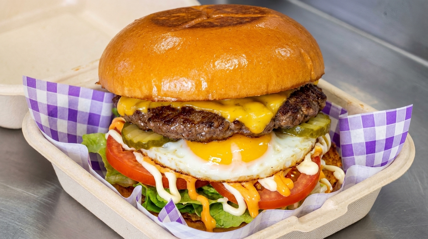 Lo Smash Burger Supremo con Uovo Fritto