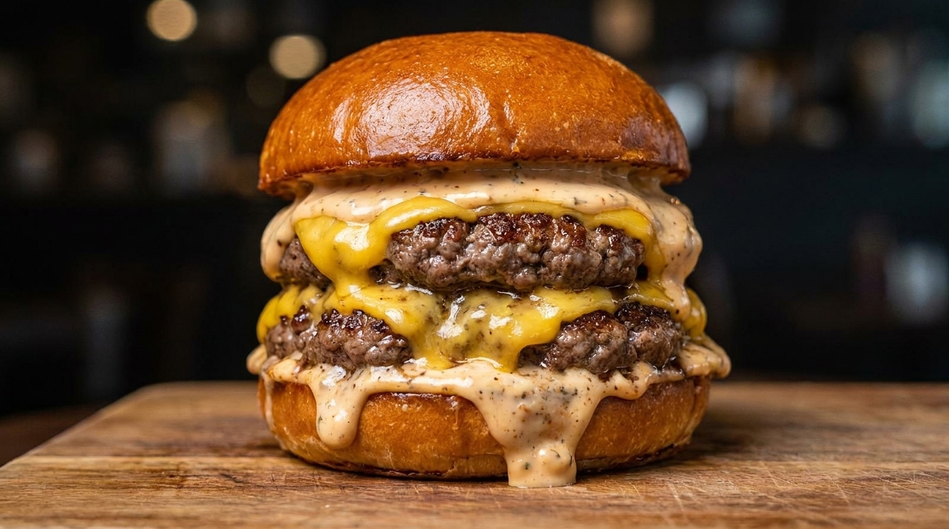 L'Ultimo Double Cheeseburger Fatto in Casa