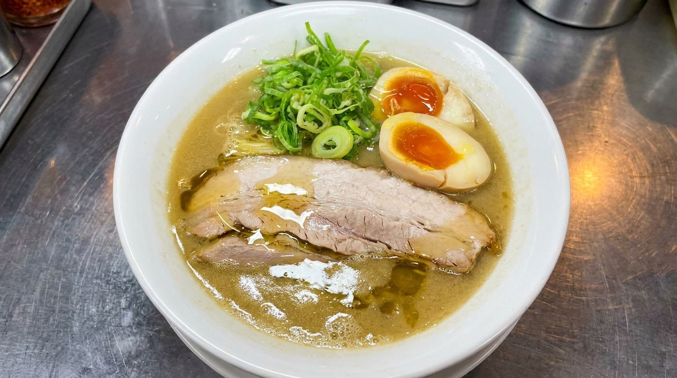 Autentico Ramen Tonkotsu Giapponese