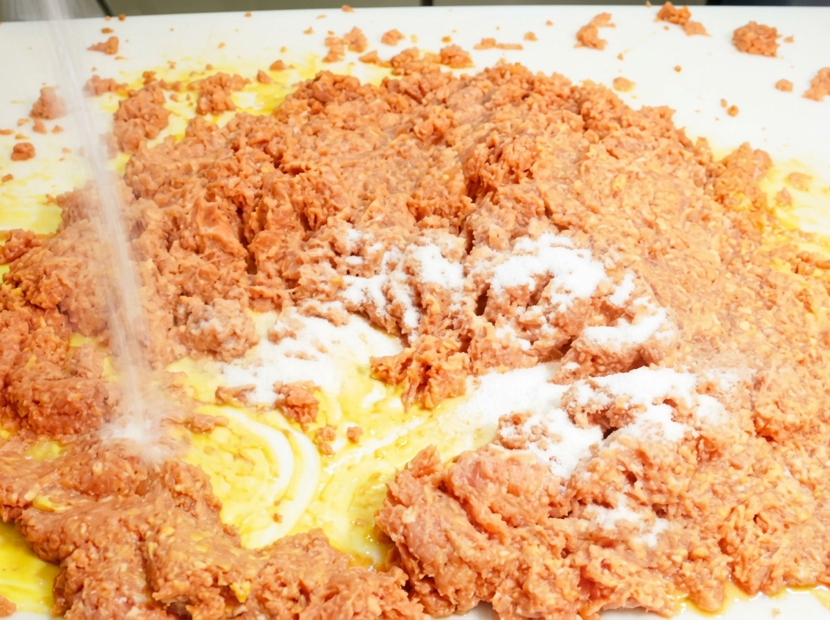 Piatto con panino Sloppy Joe accompagnato da patatine fritte dorate.