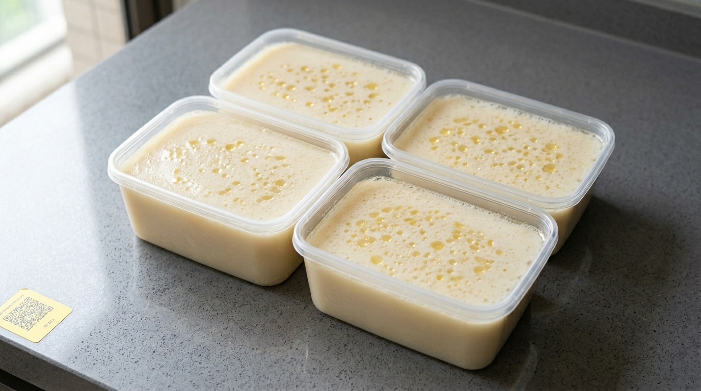 Ricco Brodo di Ossa di Maiale in Stile Tonkotsu Fatto in Casa