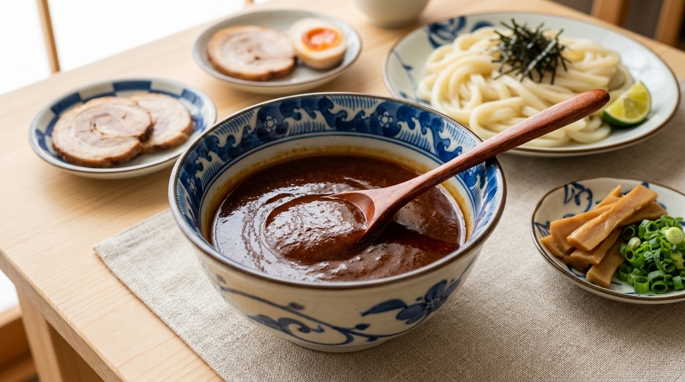 Salsa Giapponese al Miso per Tsukemen (Miso Tsukedare)