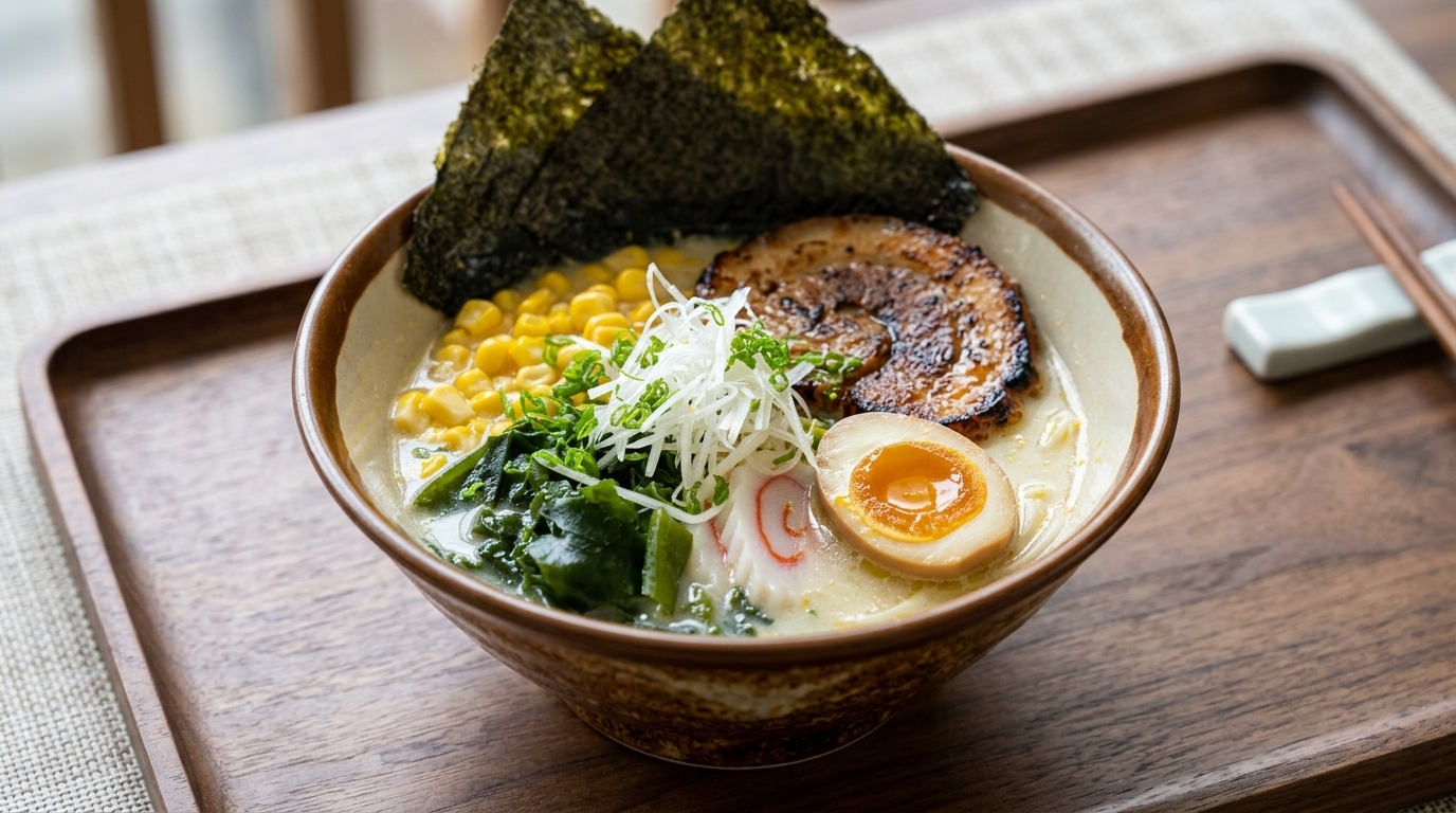 Ramen Shio allo Yuzu con Chashu Scottato