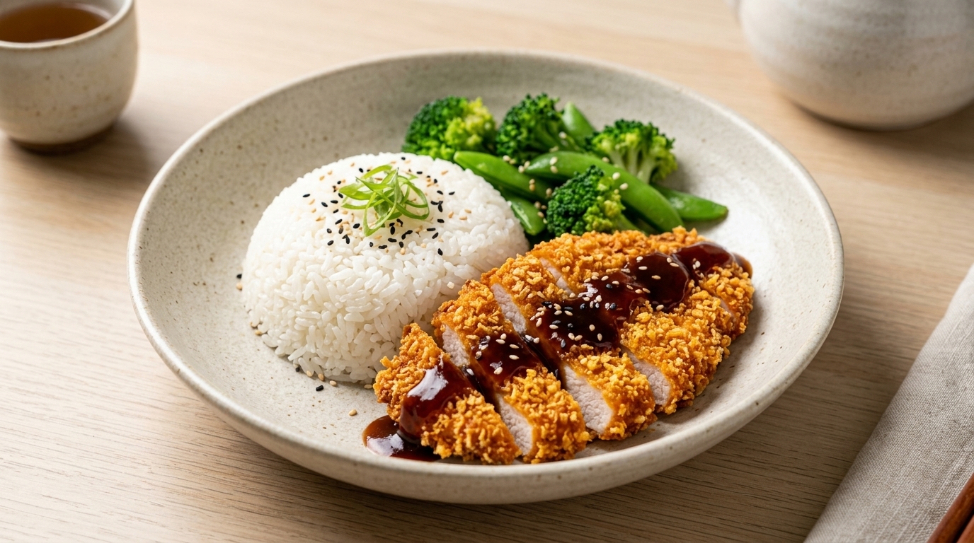 Tonkatsu Bowl Croccante (Cotoletta di Maiale Giapponese)