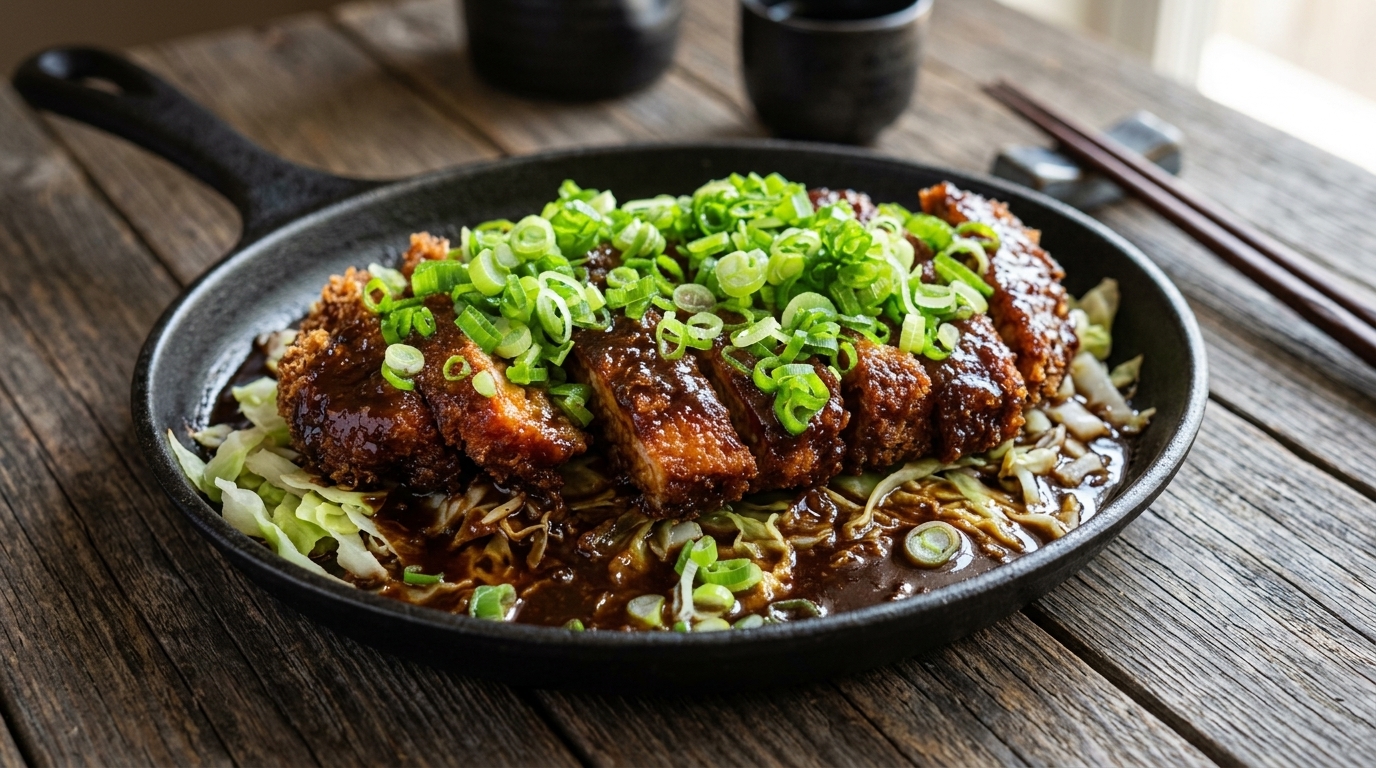 Miso Katsu Classico di Nagoya (Cotoletta di Maiale al Miso)