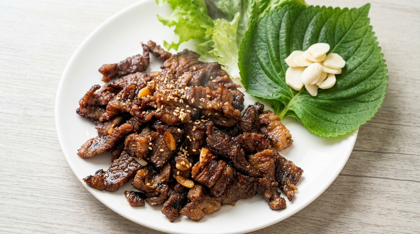Manzo Marinato alla Griglia Stile Suwon Wang Galbi (BBQ Coreano)