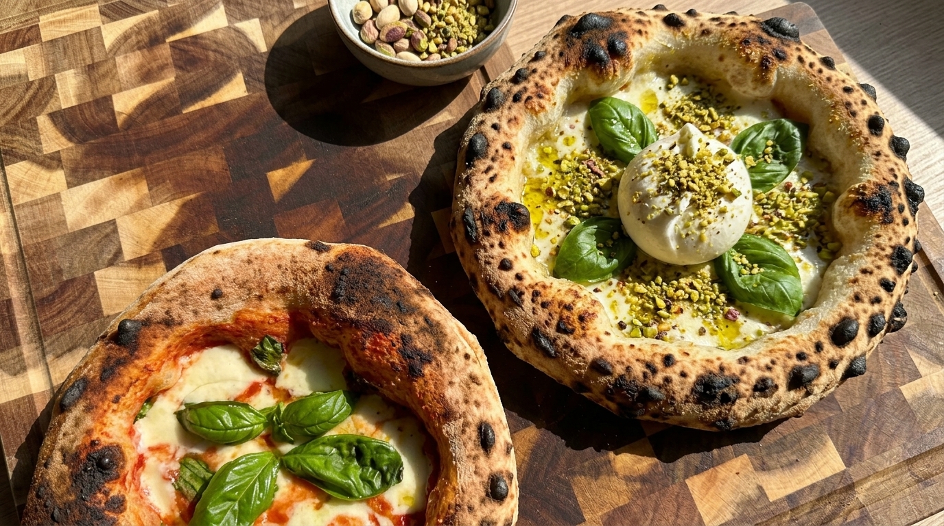 Pizza Napoletana Fatta in Casa con Lievito Madre