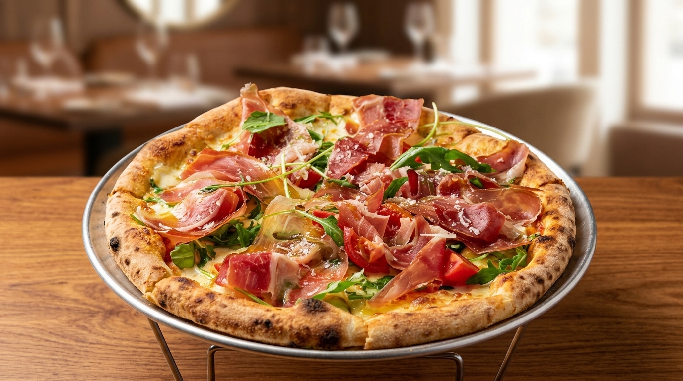 Classica Pizza Prosciutto di Parma e Rucola