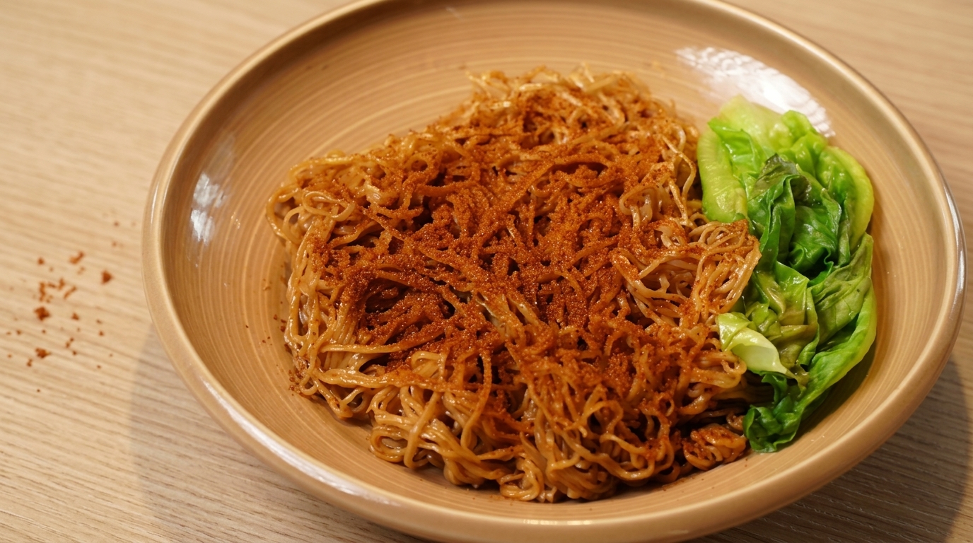Noodles Saltati con Uova di Gambero alla Hong Kong (Lo Mein)