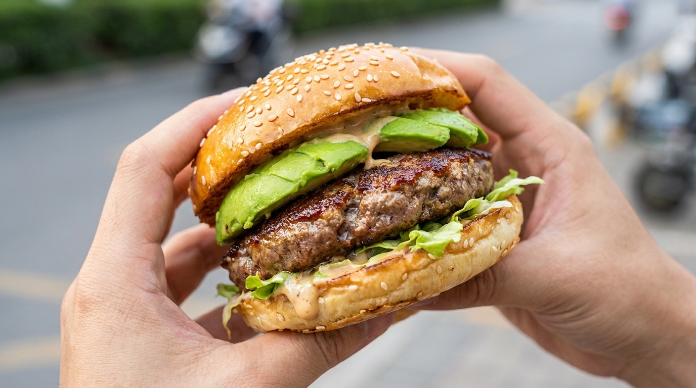 Burger Gourmet con Manzo e Avocado