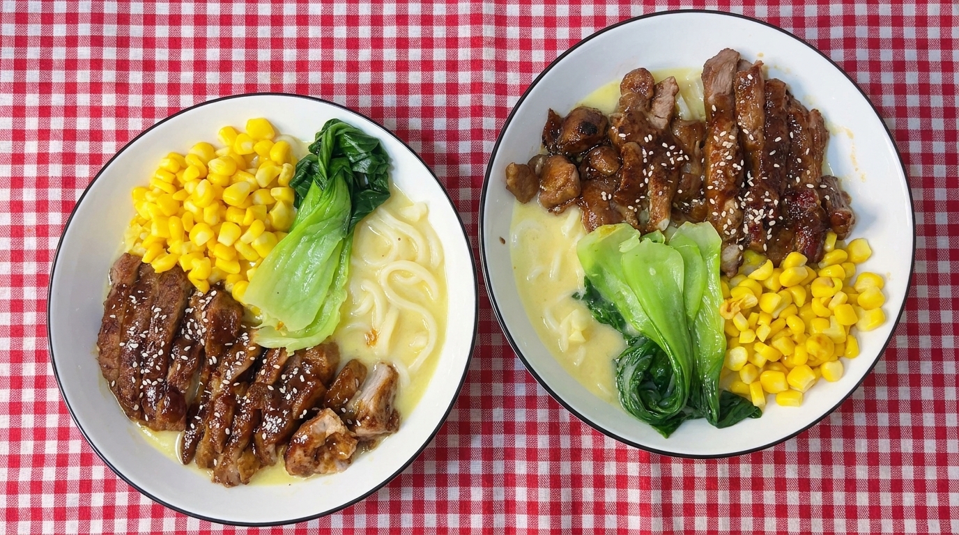 Ramen fatto in casa con Chashu al Yakult