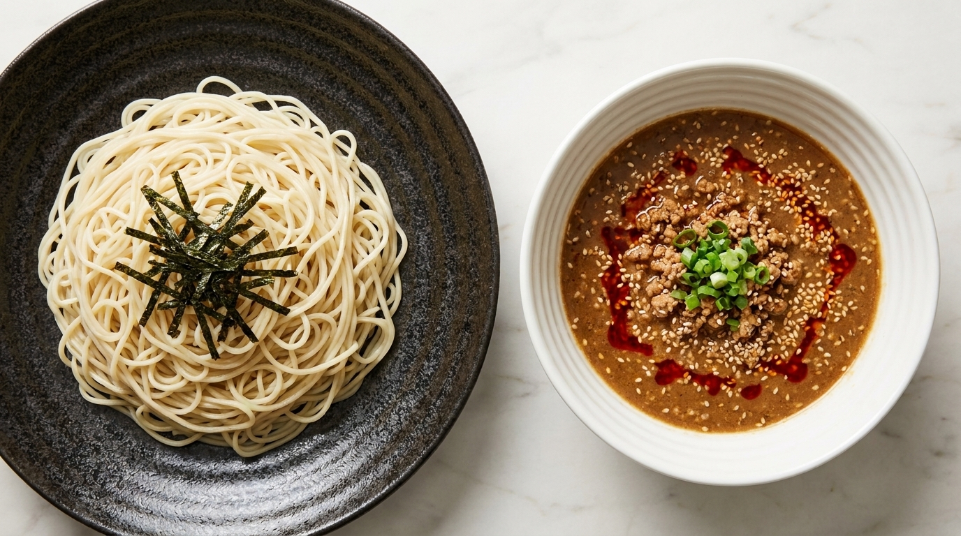 Dan Dan Tsukemen al Latte di Soia e Miso