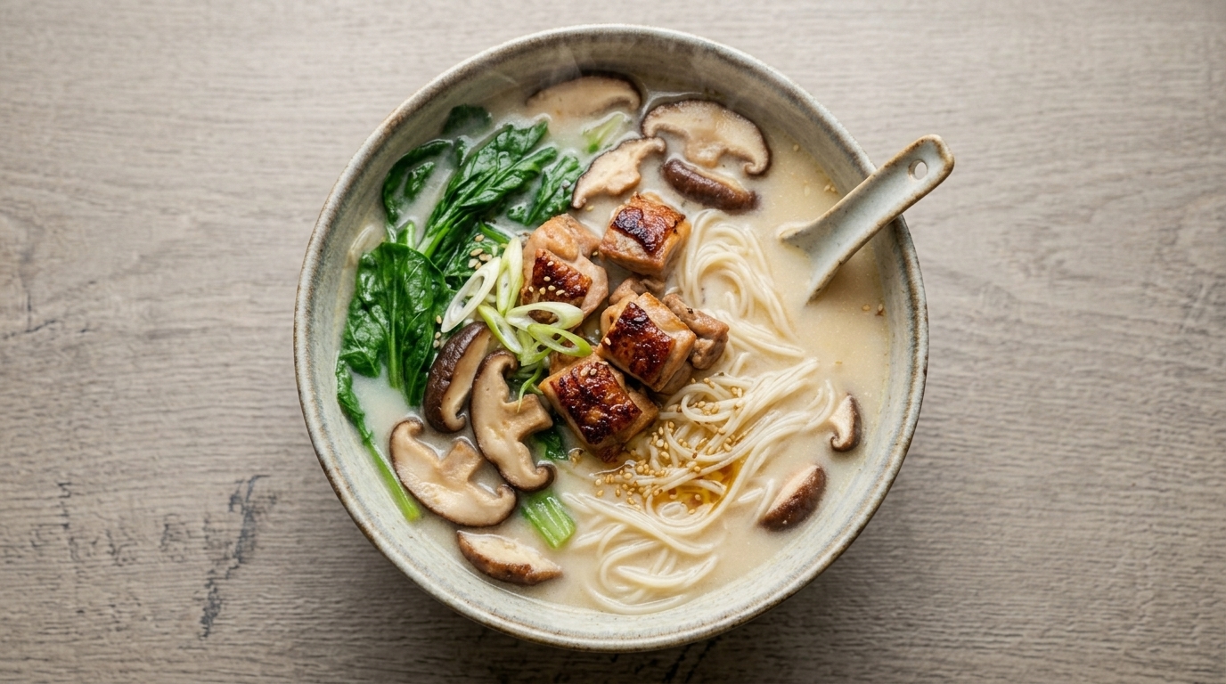Zuppa di Noodle con Cosce di Pollo alla maniera di Henan (Jikuai Mian)
