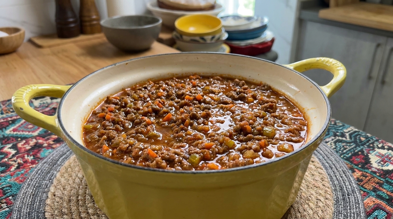 Ragù alla Bolognese Tradizionale (L'Autentico Sugo di Carne)