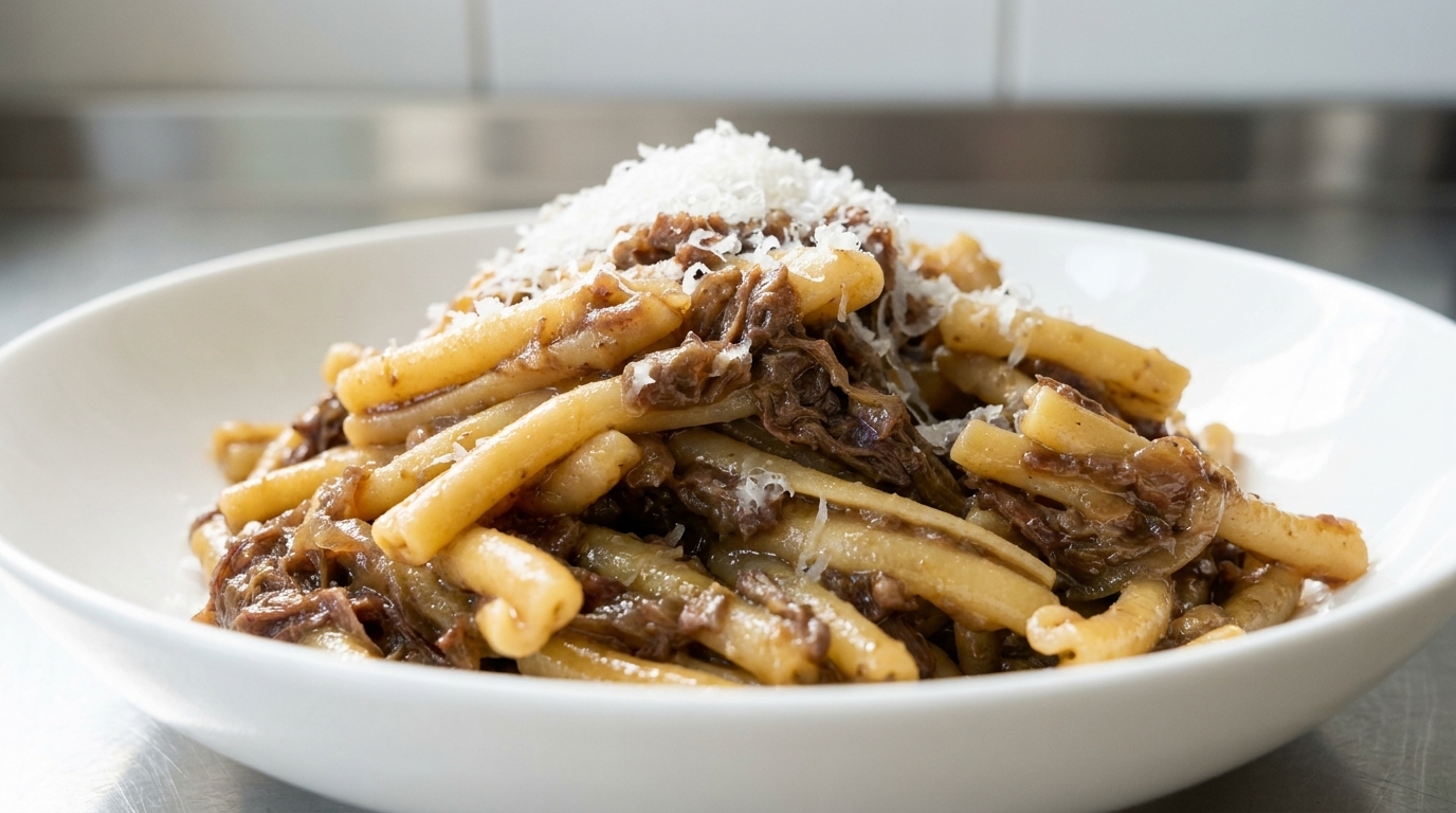 La Vera Pasta alla Genovese (Ragù Napoletano di Cipolle a Lenta Cottura)