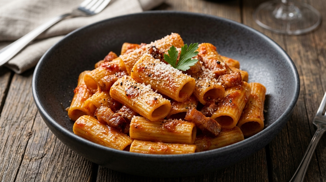 Rigatoni all'Amatriciana Classici