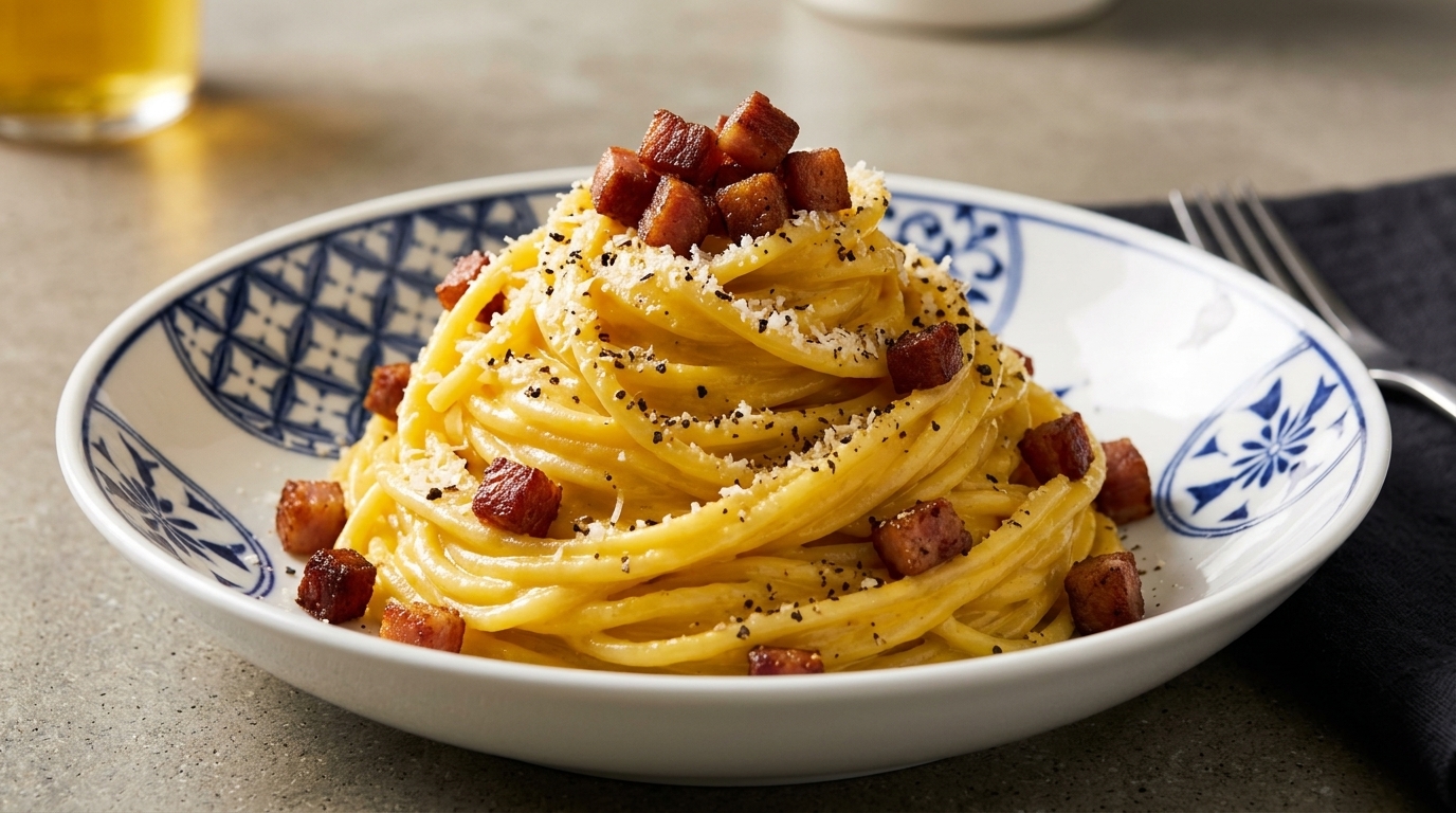 Spaghetti alla Carbonara: La Ricetta Romana Autentica