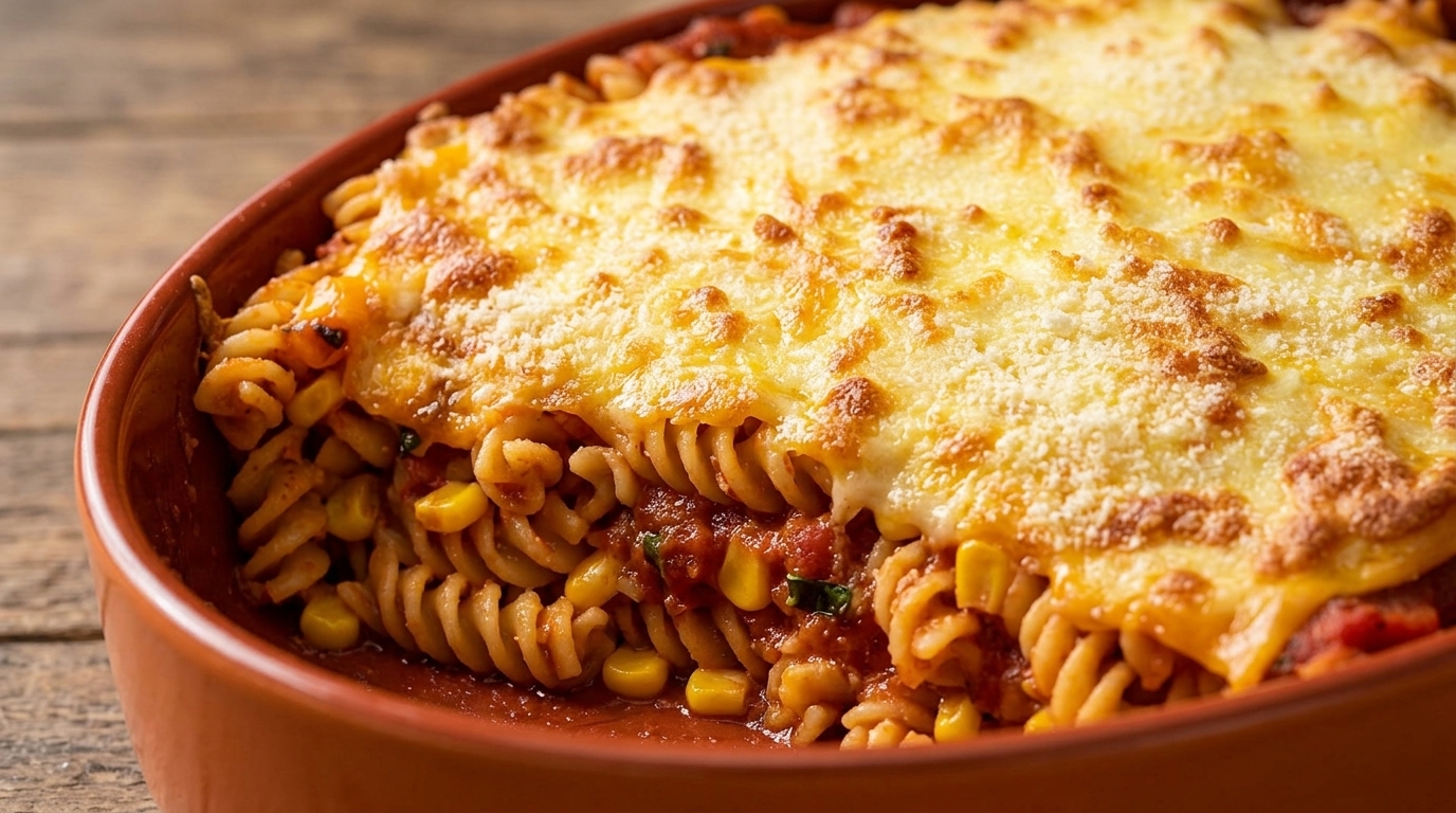 Fusilli al Forno ai Tre Formaggi
