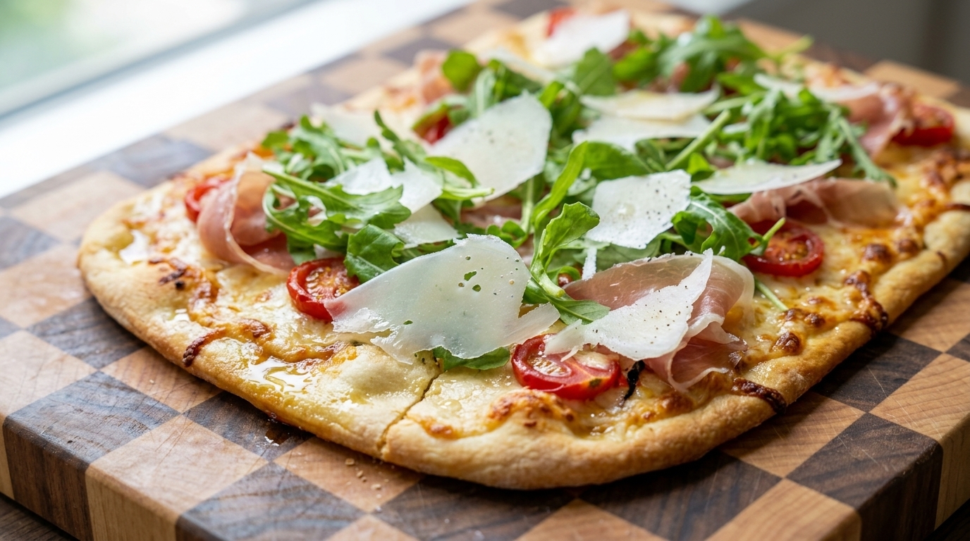 Pizza Estiva con Prosciutto Crudo e Rucola