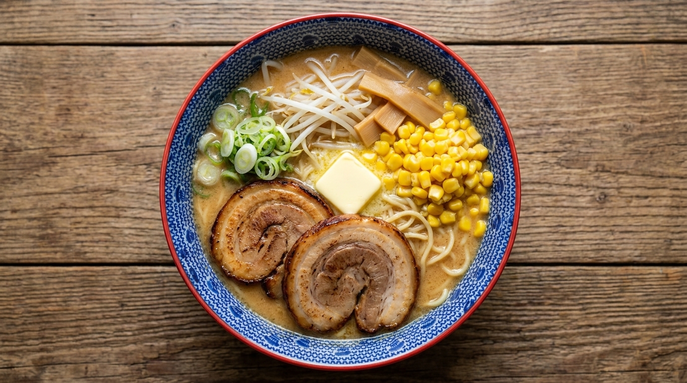 Ramen Miso al Burro e Mais
