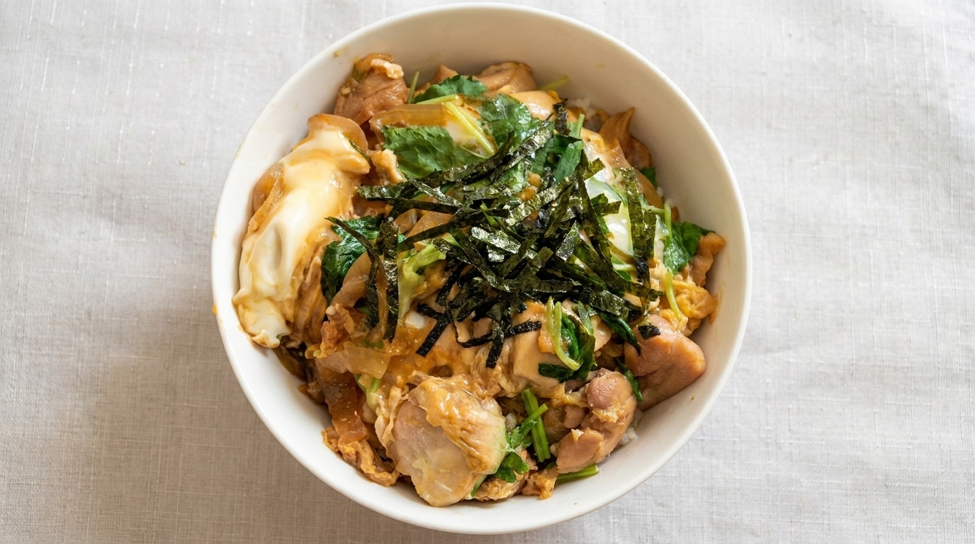 Oyakodon Classico (Ciotola di Riso Giapponese con Pollo e Uova)