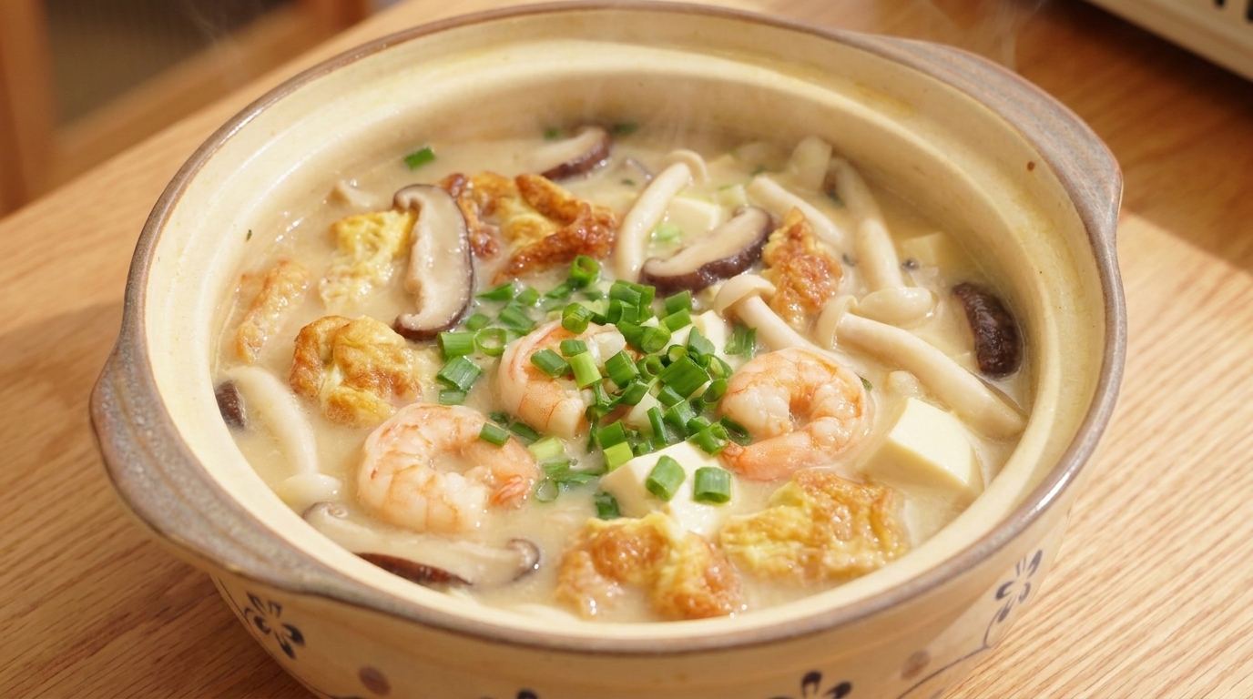 Zuppa di Funghi Tre Tesori (三鲜菌菇汤)