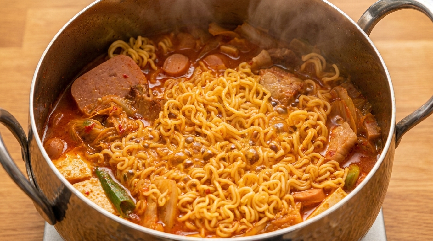 Budae Jjigae Veloce (Stufato dell'Esercito Coreano)