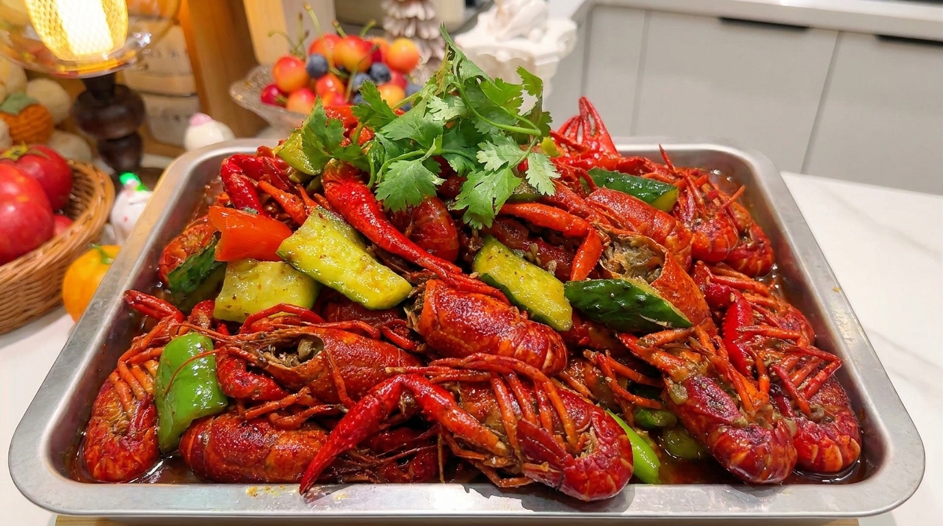 Gamberi di Fiume Piccanti alla Cinese (麻辣小龙虾)