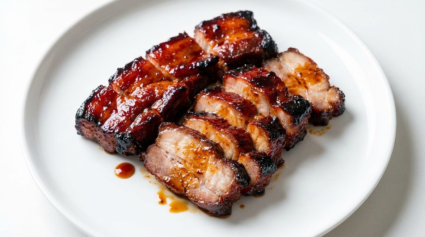 Pancetta di Maiale Char Siu Glassata al Miele