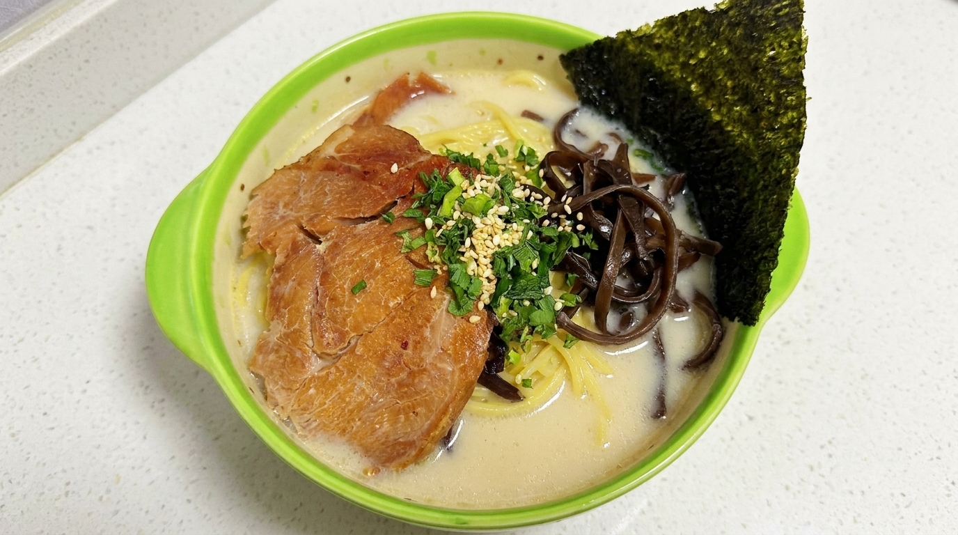 Tonkotsu Chashu Ramen Ricco e Cremoso