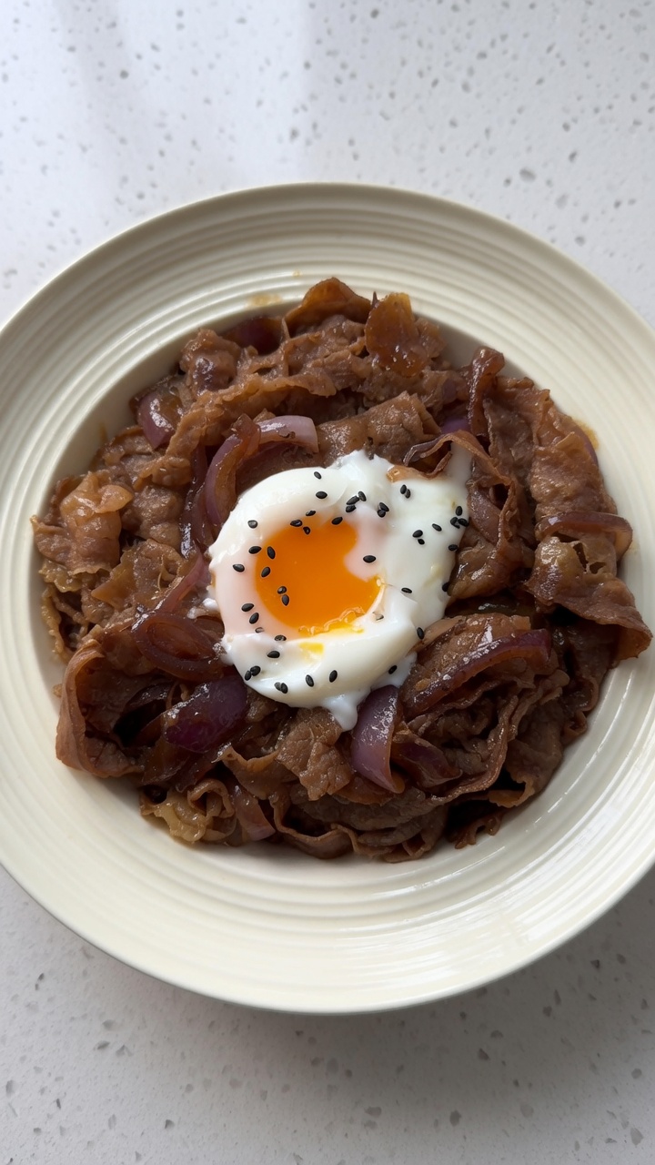 Classico Gyudon (Ciotola di manzo giapponese)