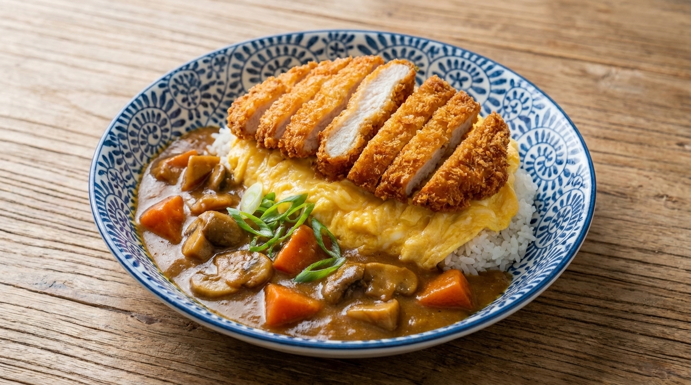 Cotoletta di Pollo al Curry Giapponese (Katsu Curry)