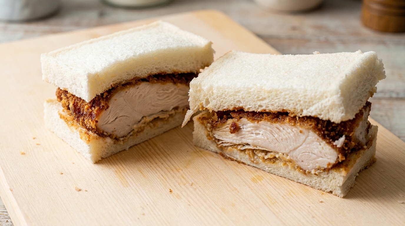 Katsu Sando: Sandwich Giapponese con Pollo Fritto Croccante