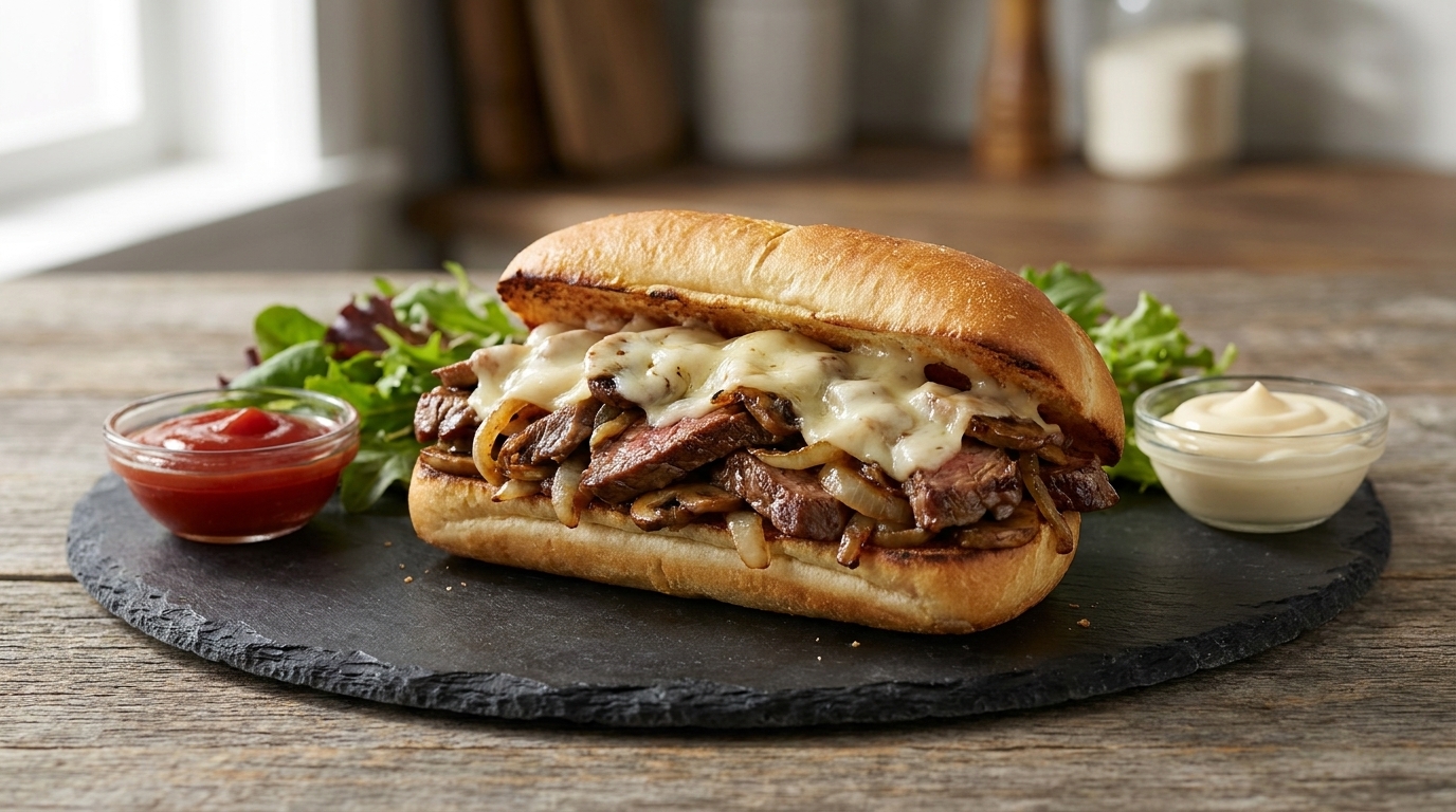 Classico Philly Cheesesteak Fatto in Casa